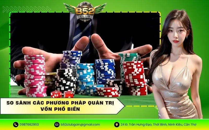 So sánh các phương pháp quản trị vốn phổ biến